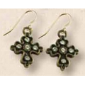 Latin Cross Earrings